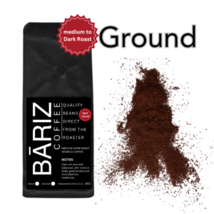 1KG Medium Dark Roast Ground